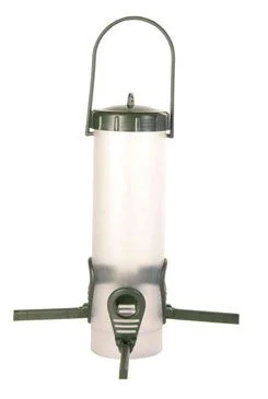 Zahradní závěsné automatické krmítko 4 otvory 450 ml/23 cm 1 ks