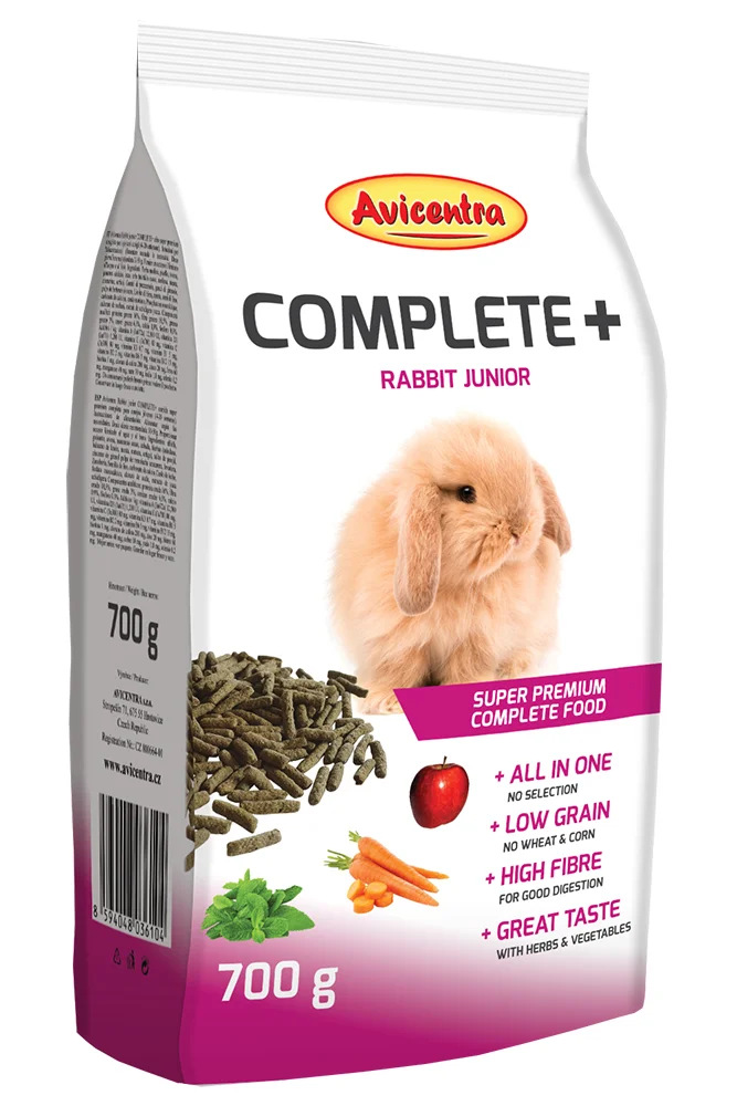 Avicentra Králík junior Complete+ 700g