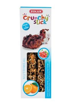 Pochoutka CRUNCHY STICK rybíz/pomeranč pro morče Zolux 1 ks