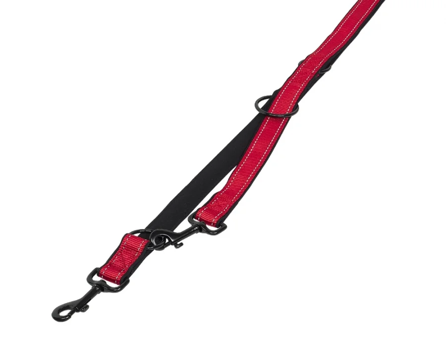 Nobby Classic Reflect Soft vodítko neoprén 200cm / 10-15mm červená