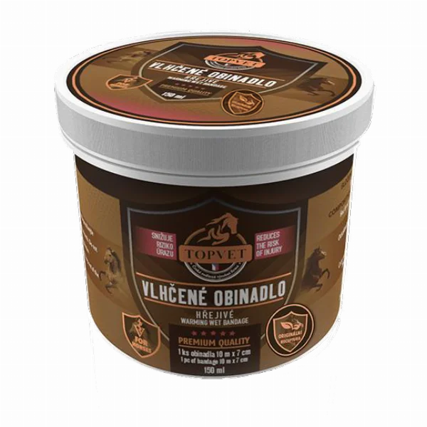 GREEN IDEA Vlhčené obinadlo hřejivé