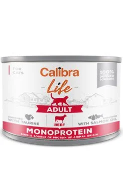 Calibra Cat Life  konz.Adult Beef 200 g