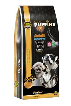 Puffins Adult s jehněčím masem 1 kg