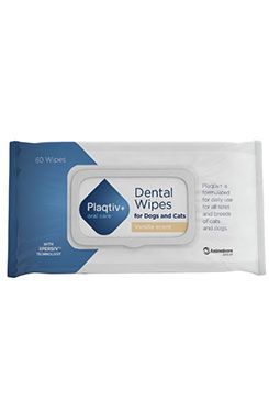 Ecuphar Pharmaceuticals N. V. Plaqtiv+ Oral care Dentální ubrousky 60ks