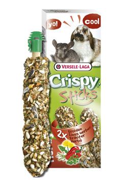 Tyčinky VERSELE-LAGA Crispy s bylinami pro králíky a činčily 110 g