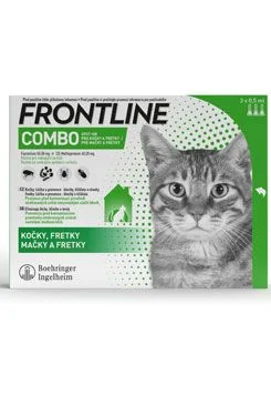 Frontline Combo Spot-on cat a.u.v.sol.3x0.5ml