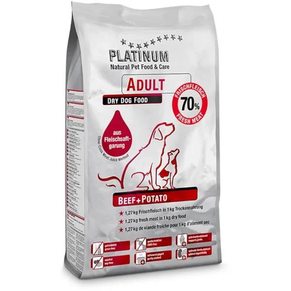 Platinum Adult Beef + Potato 5kg