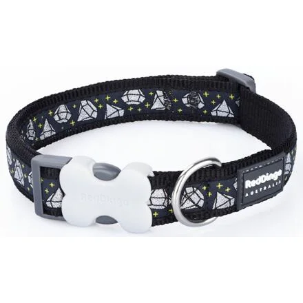 Obojek RD 20 mm x 30-47 cm - Diamond Black