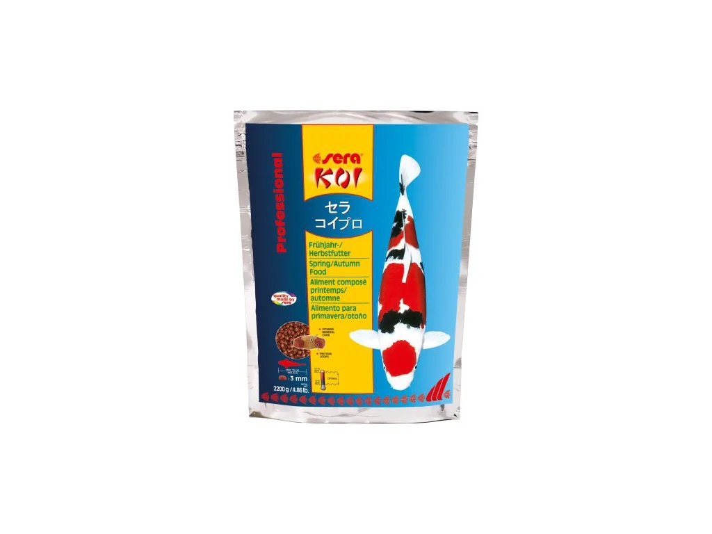 sera GmbH sera KOI jarní/podzimní krmivo 2200 g