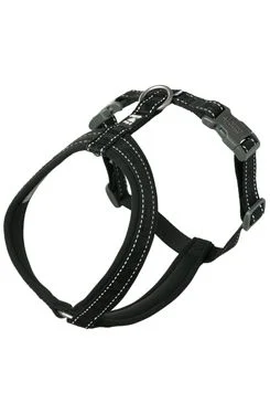 HURTTA Casual ECO postroj Y pro psy černý 1 kus, Velikost postroje: 30-35