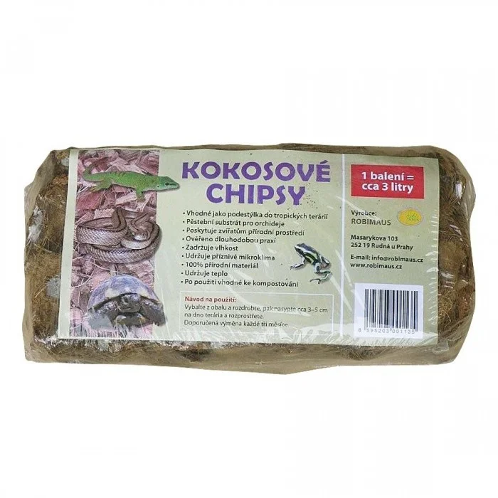 ROBIMAUS Robimaus kokosové chipsy lisované 3l