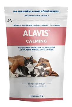 Alavis Calming pro psy a kočky 30 tbl.