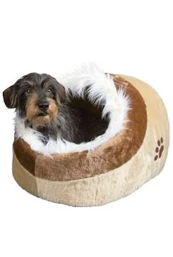 Pelech MINOU kukaň Béžový s kožešinkou č.2 TR