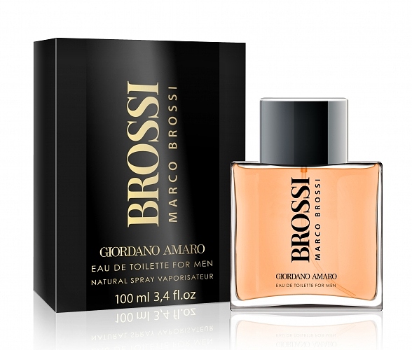 GIORDANO AMARO BROSSI MARCO BROSSI BLACK FOR MAN EDT 100 ML