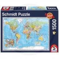 Schmidt Puzzle Svět, 1500 dílků