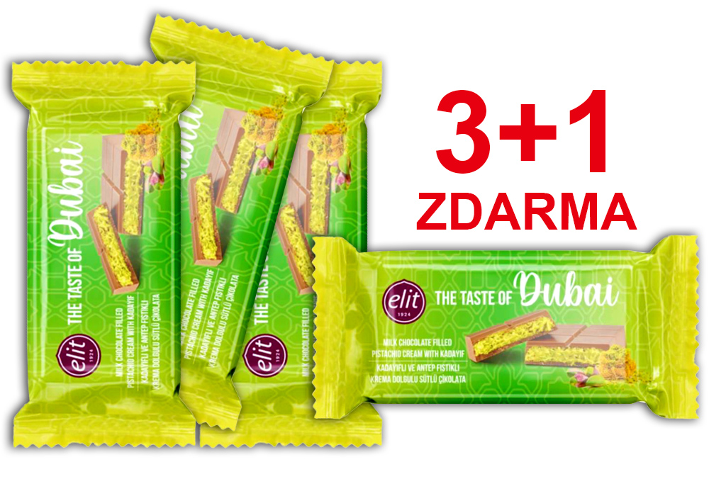 Dubajská čokoláda 3+1 zdarma