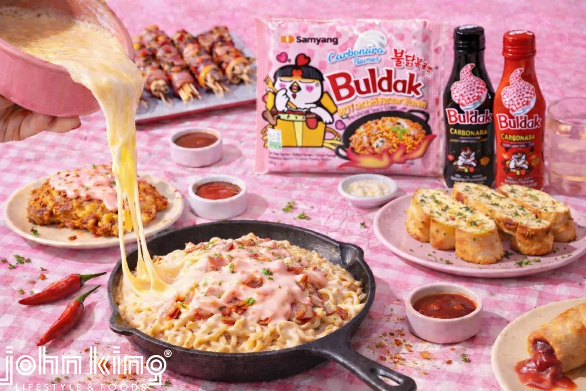 Carbonara nudle instantní Buldak