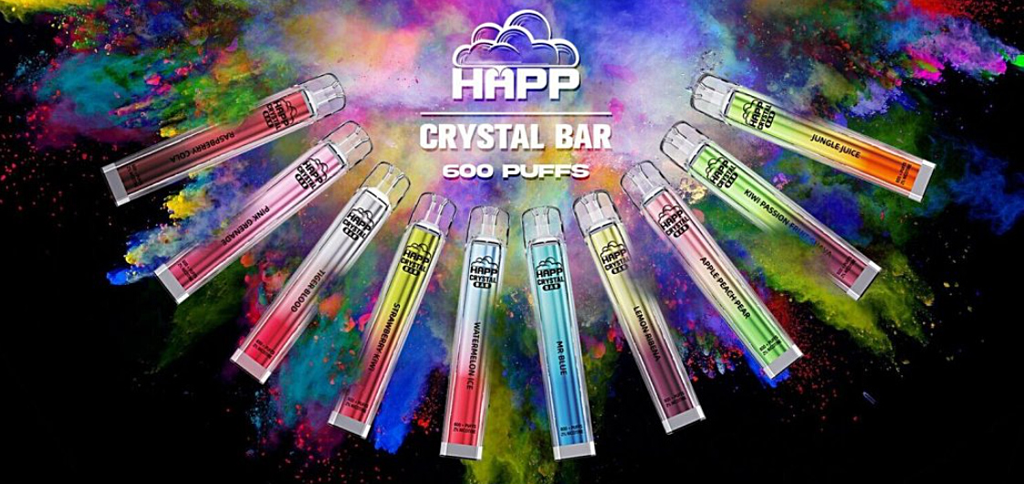 Crystal vape HAPP bar
