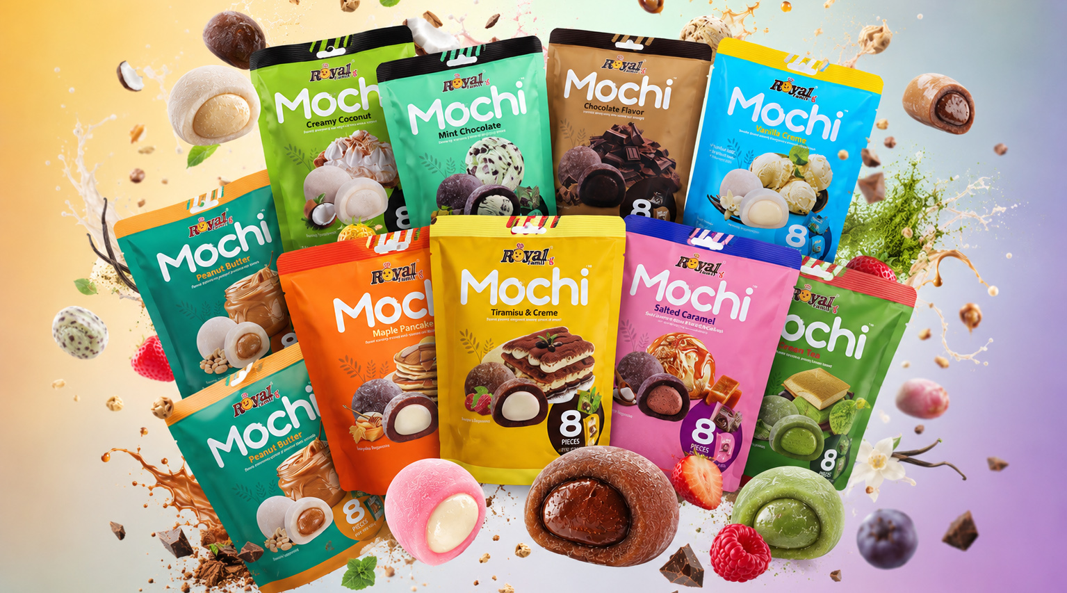 Mochi druhy na degustaci čl&aacute;nek JK