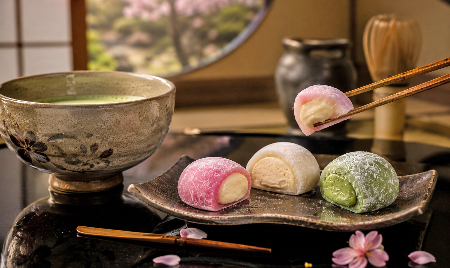 Tradičn&iacute; Mochi Japonsko