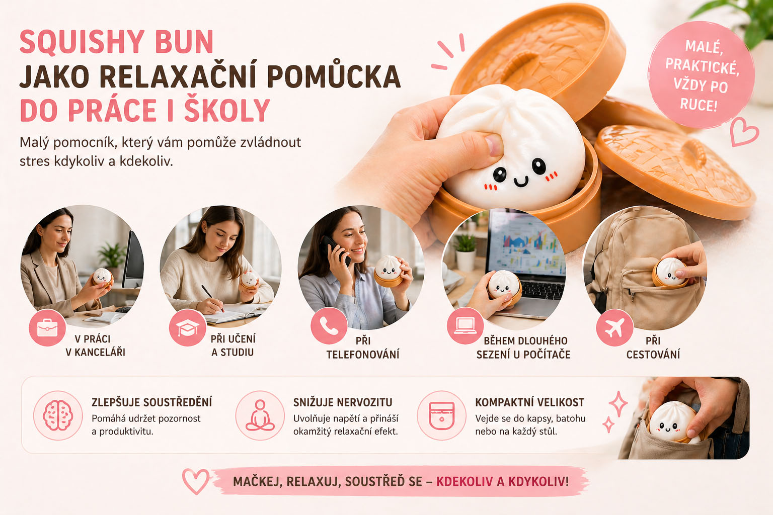 Relax pomůcka do práce a školy