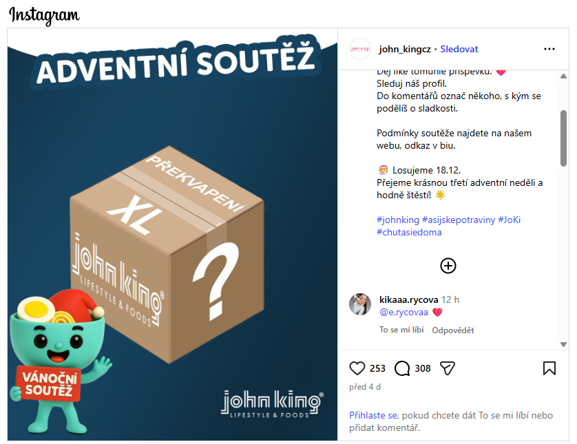 Soutěž John King