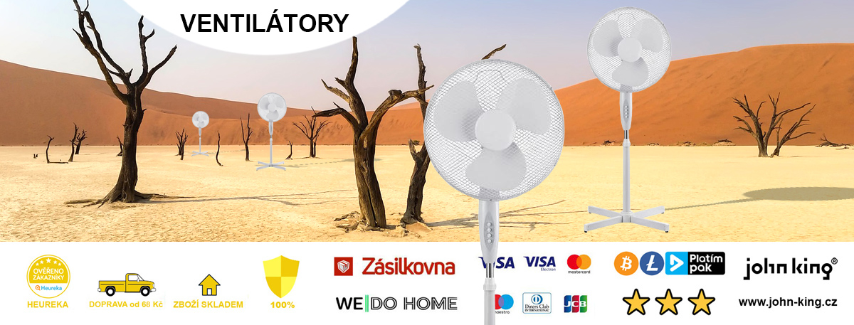 Ventilátory pro domácnost