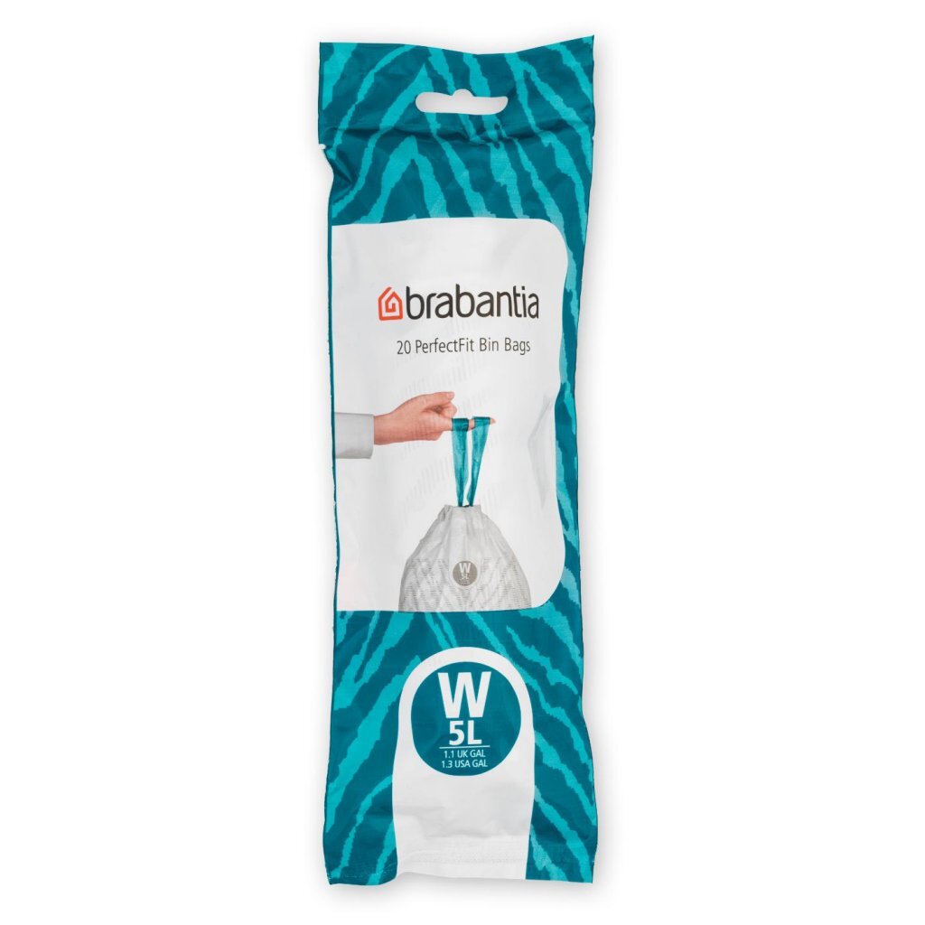 Brabantia PerfectFit vrece na odpad Kód W 5L 20 ks