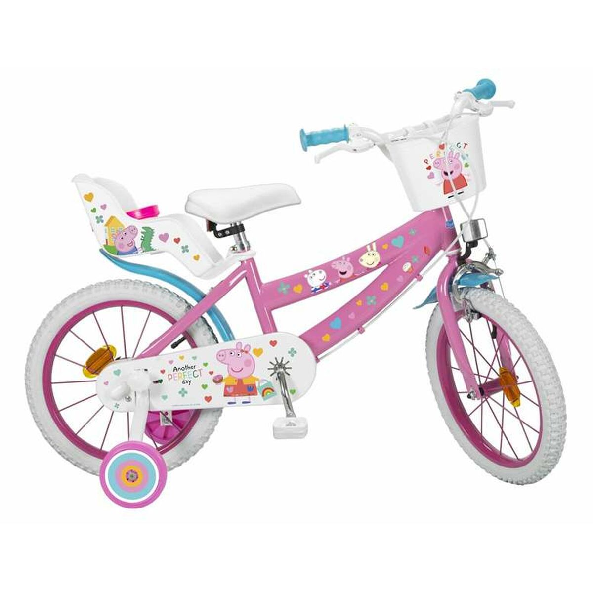 Detský bicykel 16 Paw Patrol fialový 1680 dievča TOIMSA