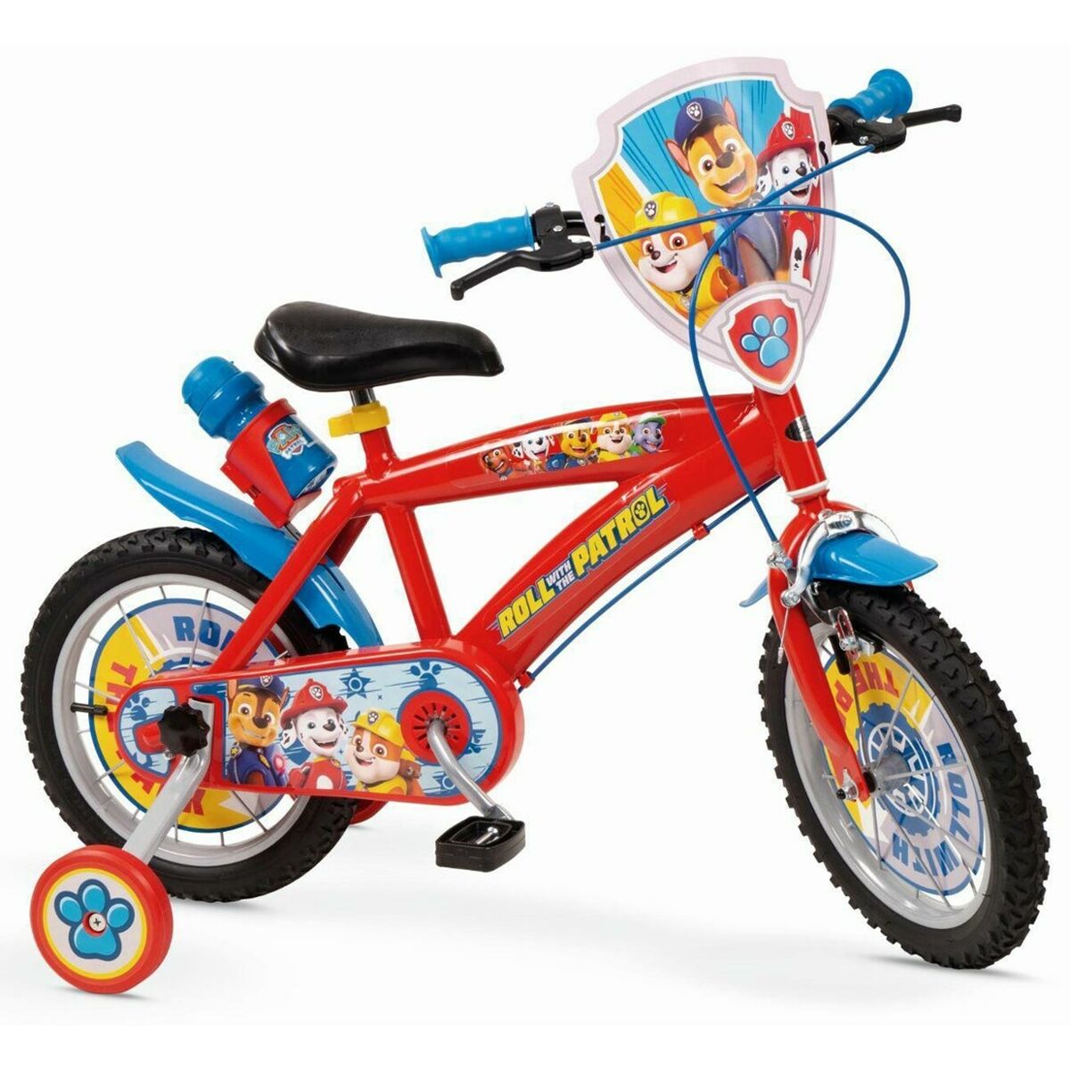 Detský bicykel 14 Paw Patrol červený 1478 chlapec NOVÝ TOIMSA