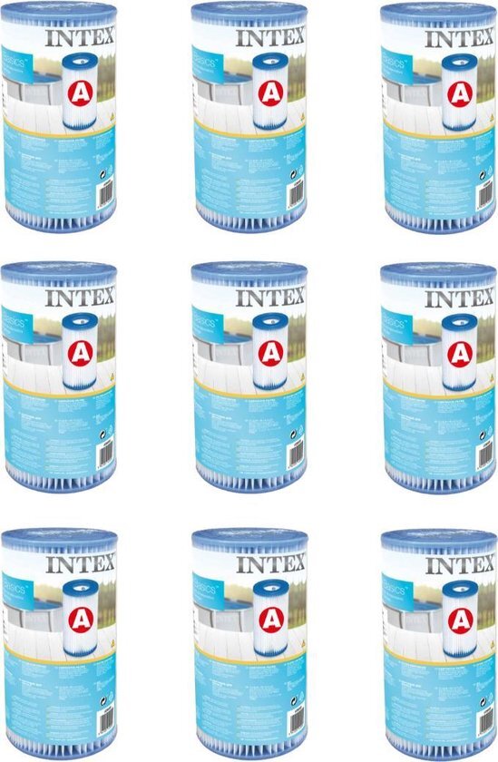 Intex 29000 Filtračná vložka typu A 9 ks pre bazén 244/305/366 cm