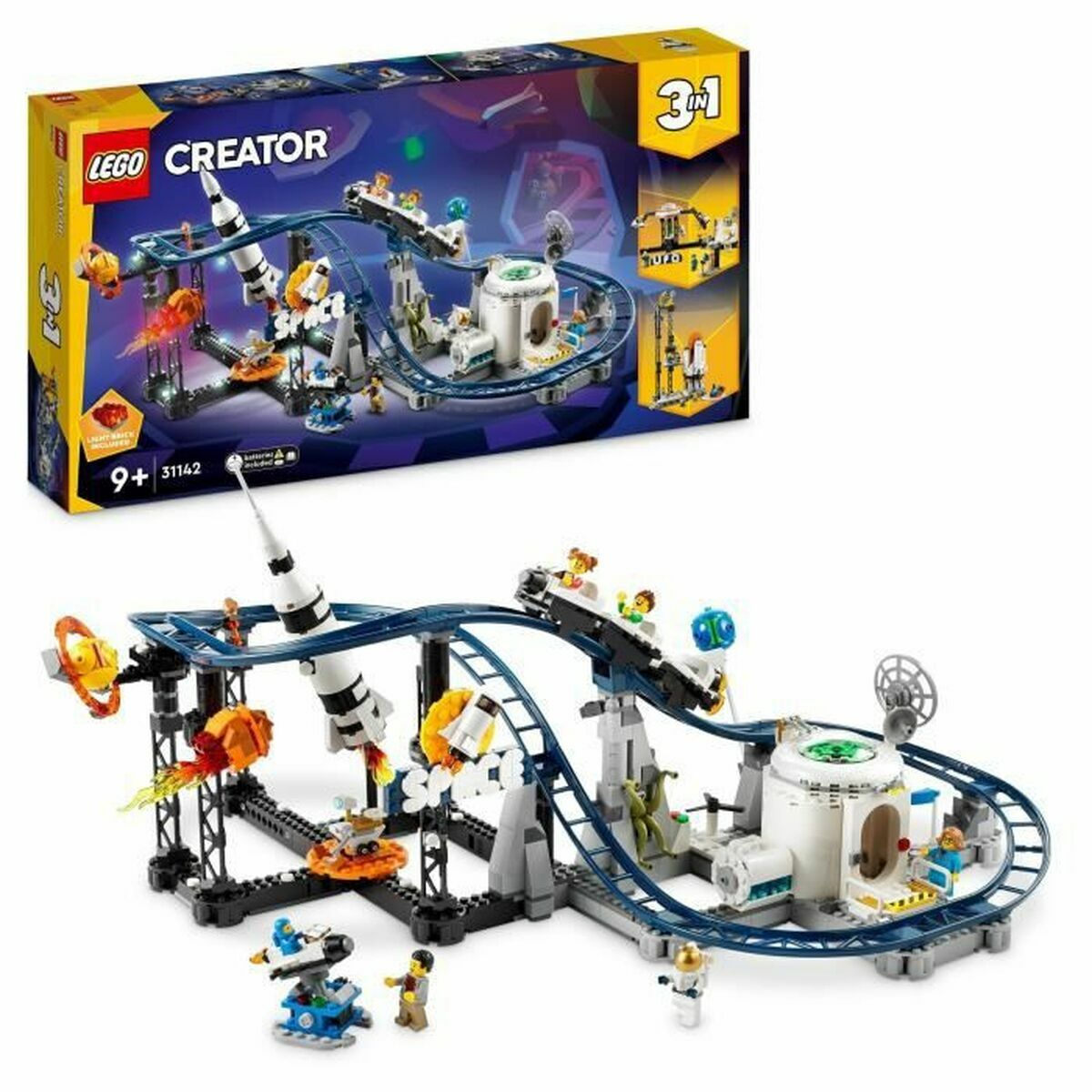 EUR LEGO CREATOR 3 v 1 31142 Vesmírna horská dráha