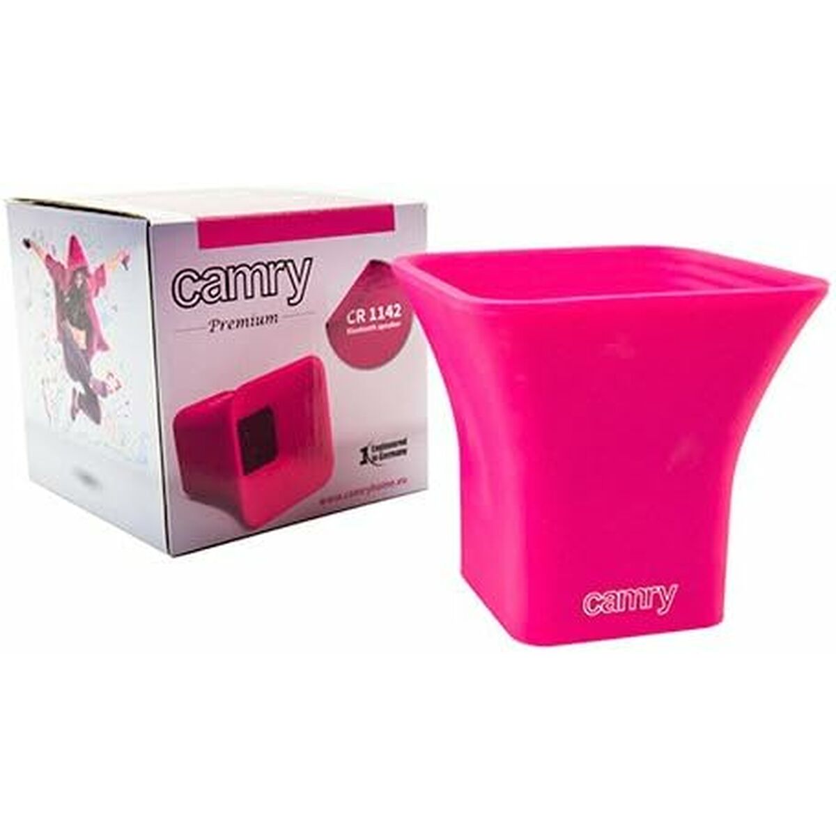 Adler Camry Premium CR 1142 prenosný/párty reproduktor Stereo prenosný reproduktor Čierna Ružová 3 W