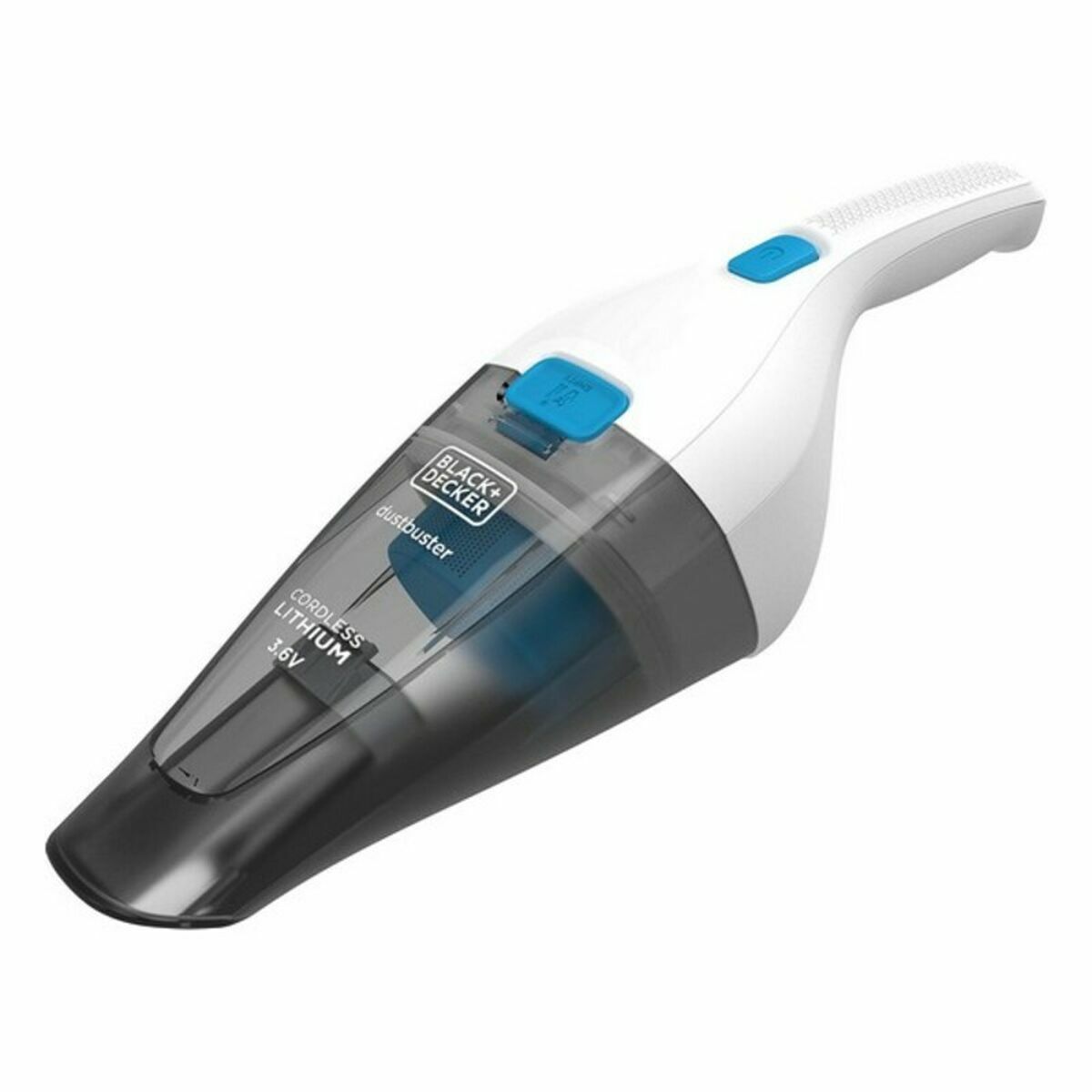 EUR Ručný vysávač Black &amp; Decker NVC115JL Sivý, Biely Bezvreckový