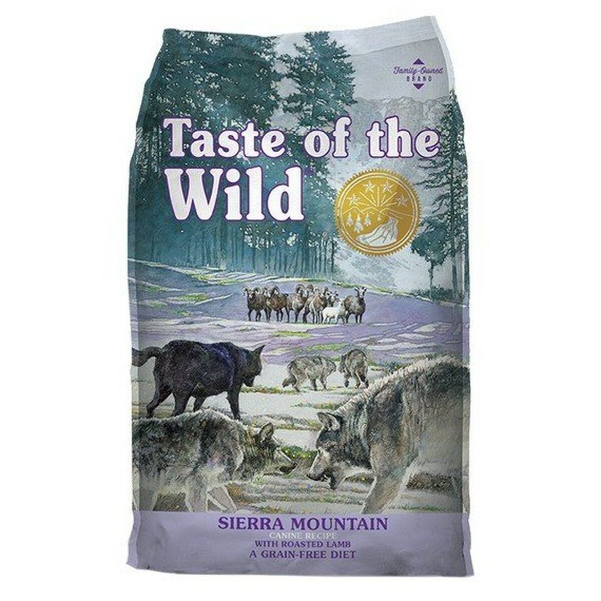 Taste of the Wild CHUŤ DIVOKEJ Sierra Mountain - suché krmivo pre psov - 12 2 kg