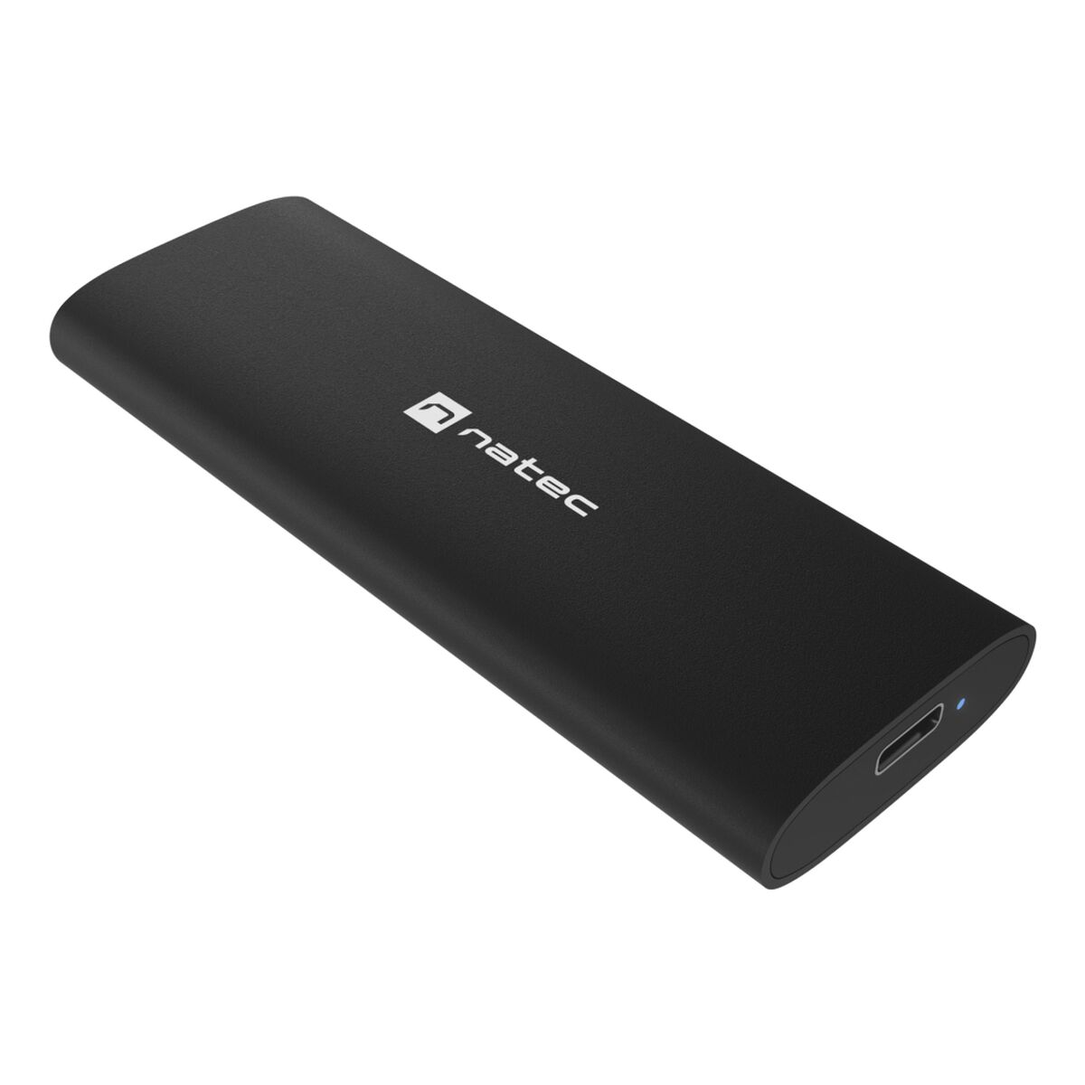 Kryt na úložný disk NATEC NKZ-2286, kryt na SSD, čierny, M.2