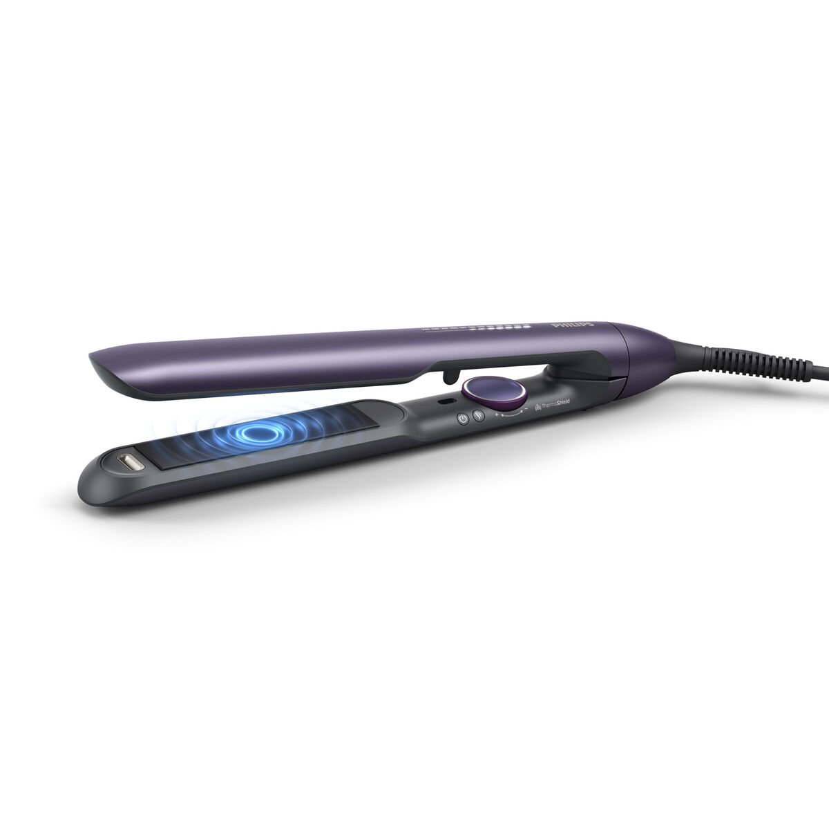 Philips 7000 series BHS752/00 stylingový nástroj na vlasy Žehlička na vlasy Teplá fialová 2 m