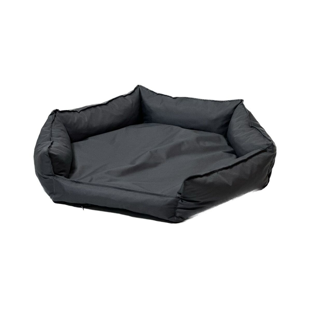 Go Gift GO GIFT Šesťuholníkový grafitový XXL - pelech pre domáce zvieratá - 90 x 63 x 16 cm