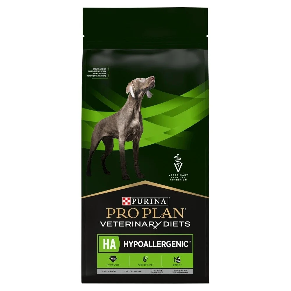 PURINA NESTLE PURINA Pro Plan Veterinary Diets Canine HA hypoalergénne - suché krmivo pre psov - 11 kg