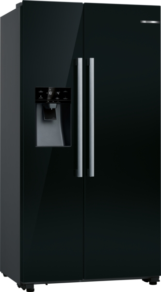 BOSCH Bosch Serie 6 KAD93ABEP chladnička s dvoma chladničkami Voľne stojaca 562 LE Čierna