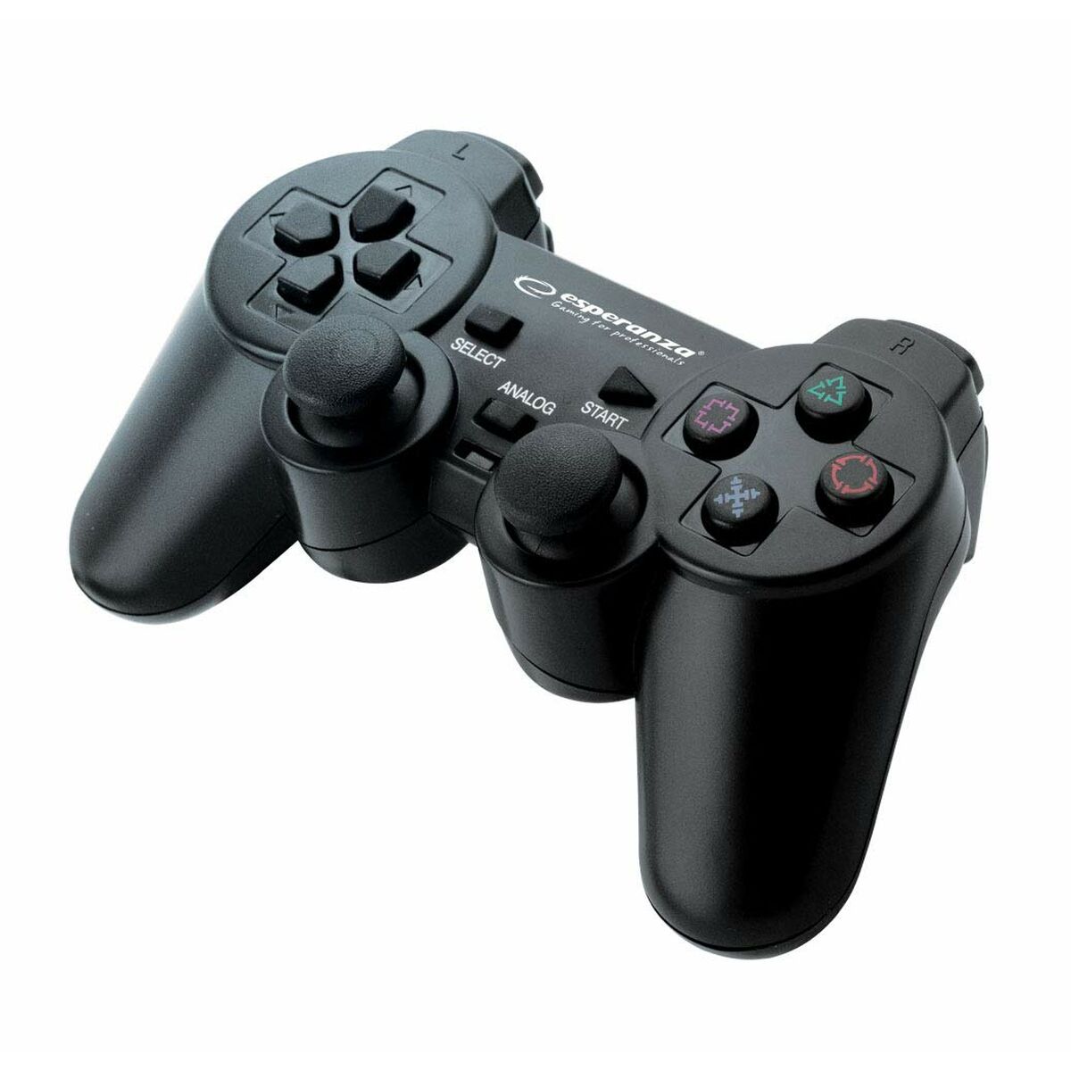 Herný ovládač Esperanza EG106, joystick, PC, Playstation 2, Playstation 3, analógový/digitálny, USB