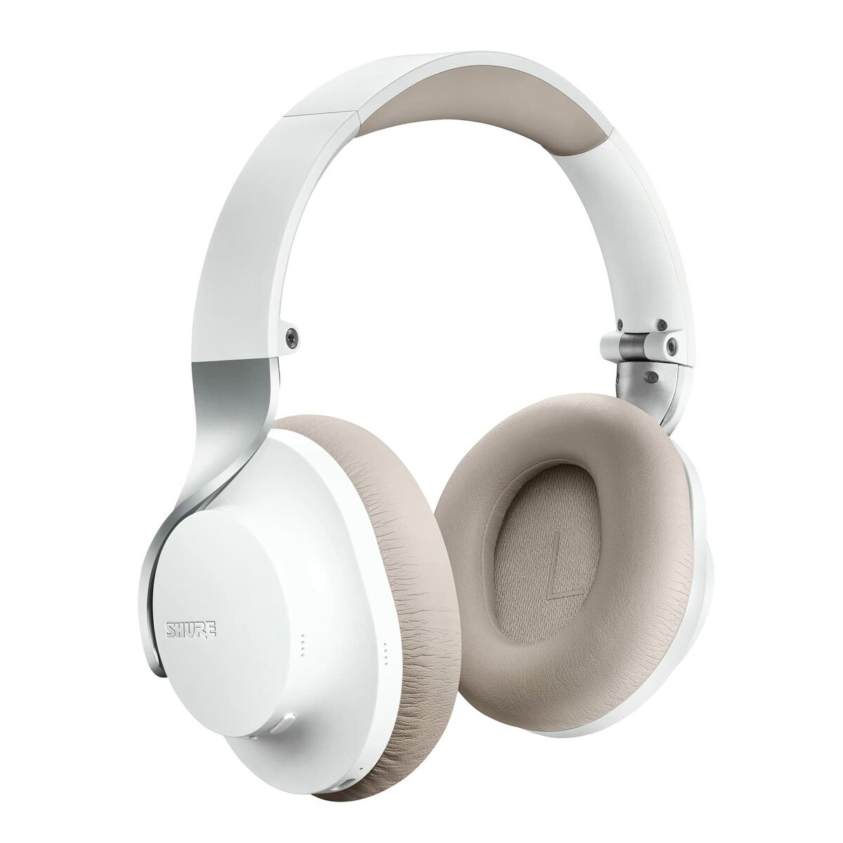 SHURE Slúchadlá Shure Aonic 40, káblové a bezdrôtové, s hlavovým mostom, hudobné, USB-C, Bluetooth, biele