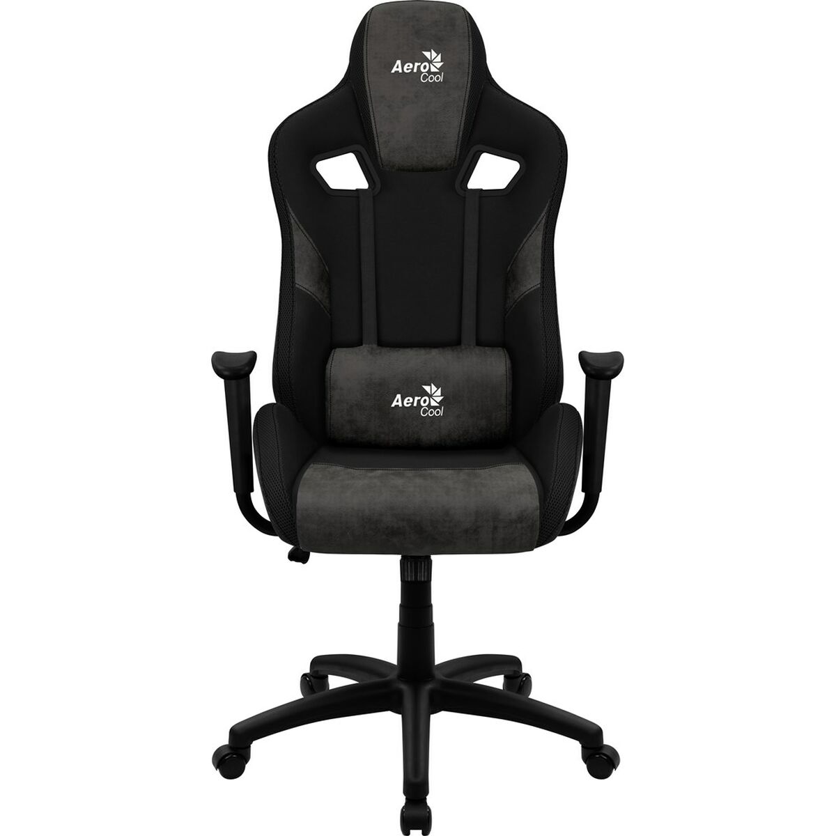 Univerzálna herná stolička Aerocool COUNT AeroSuede, čierna