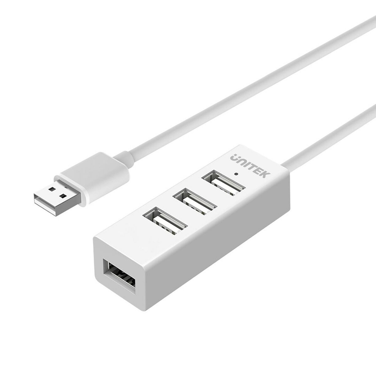 Rozbočovač UNITEK Y-2146 USB 2.0 480 Mbit/s biely
