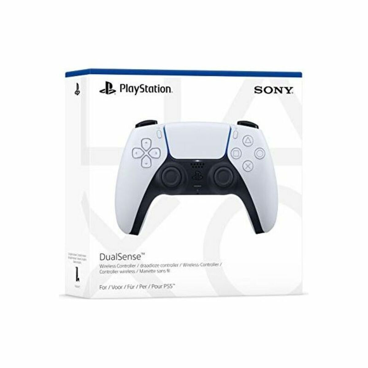 Bezdrôtový ovládač Sony PlayStation 5 Gamepad DualSense, strieborná farba