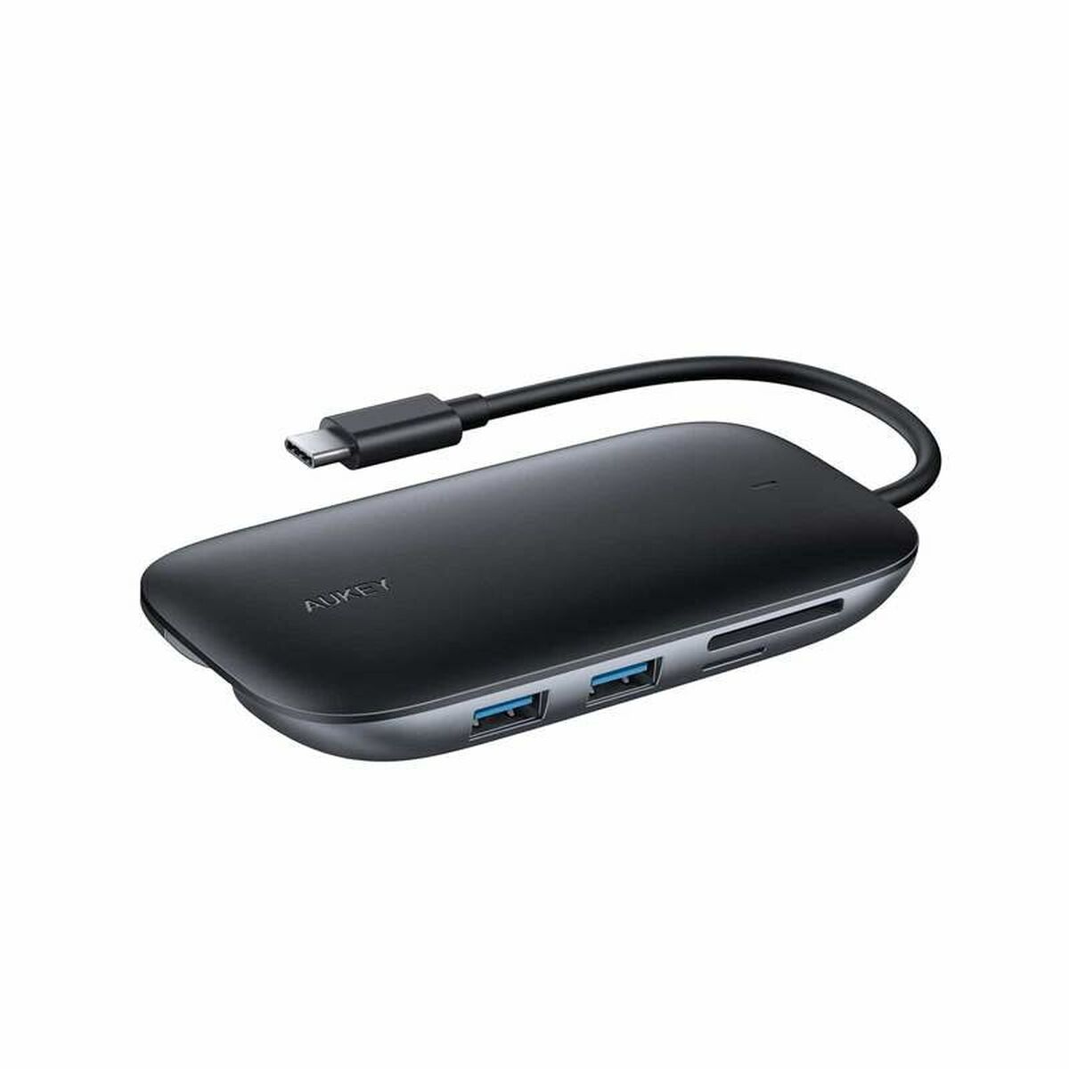 EUR Rozbočovač AUKEY CB-C71 5000 Mbit/s čierny