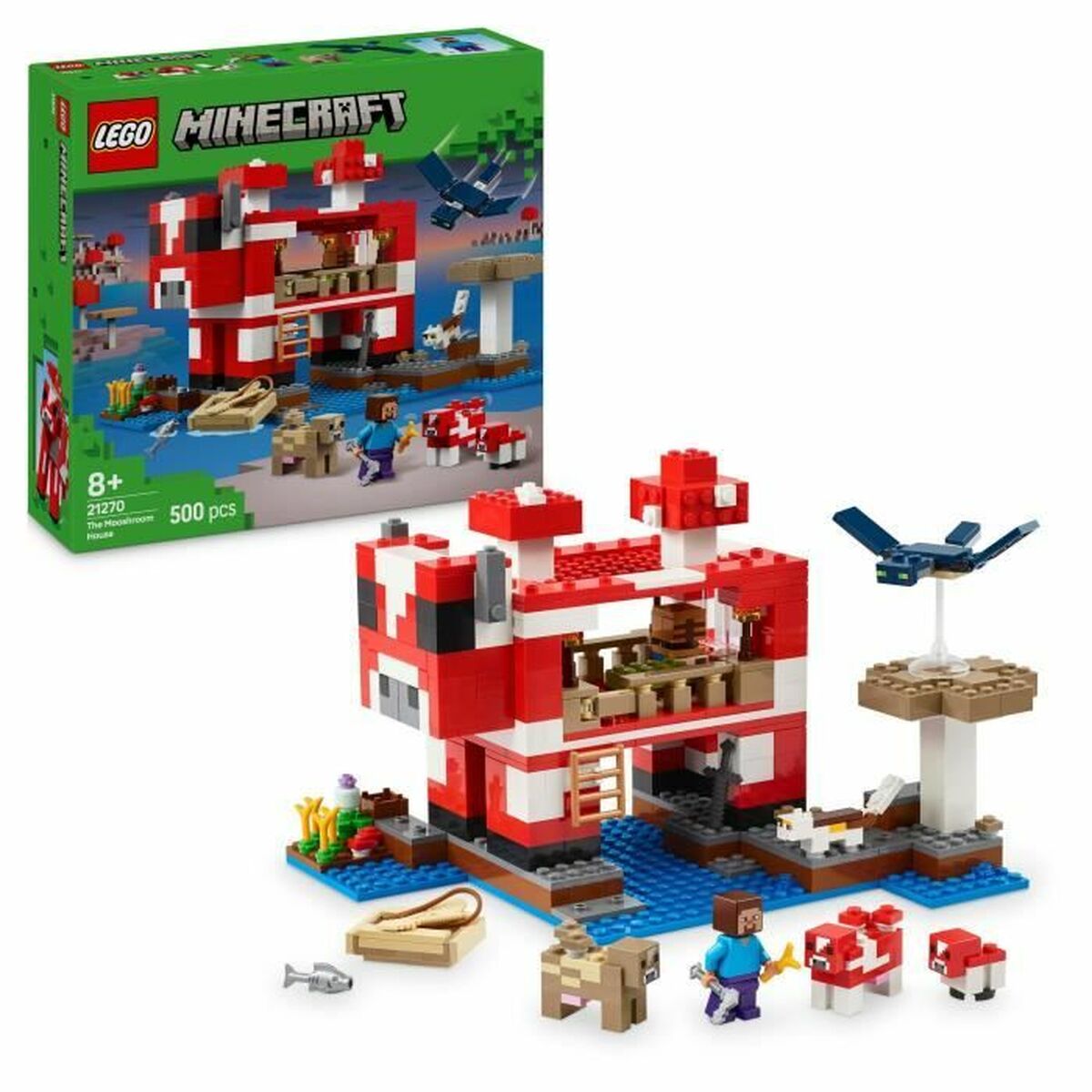 Lego LEGO MINECRAFT 21270 Domček s hubami