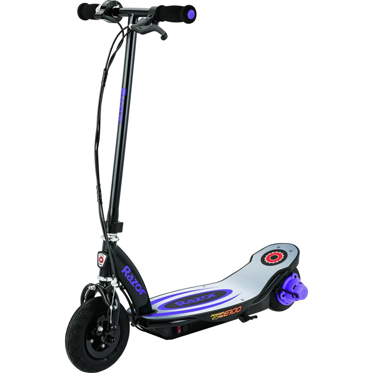 Razor Detská elektrická kolobežka RAZOR E100 PowerCore fialová ALU