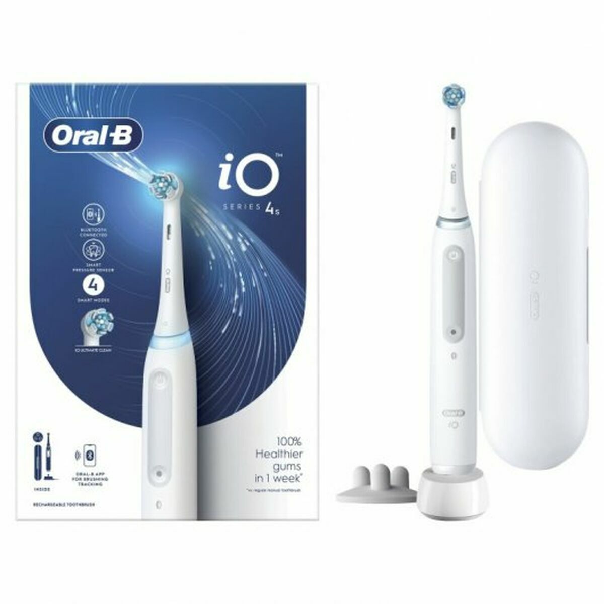 Braun Elektrická zubná kefka Oral-B iO4s Quite White