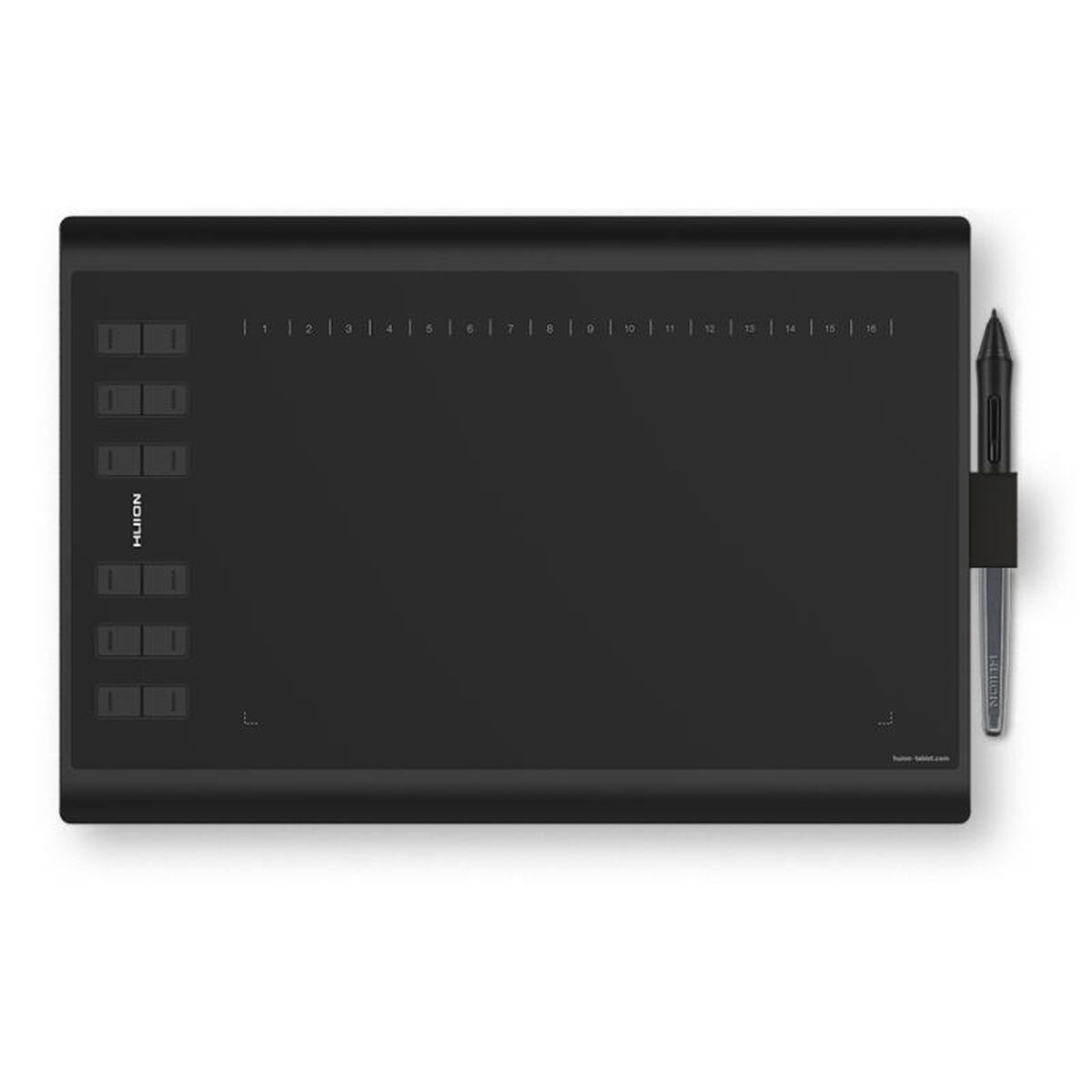 Grafický tablet HUION H1060P 5080 Lpi 250 x 160 mm USB čierny